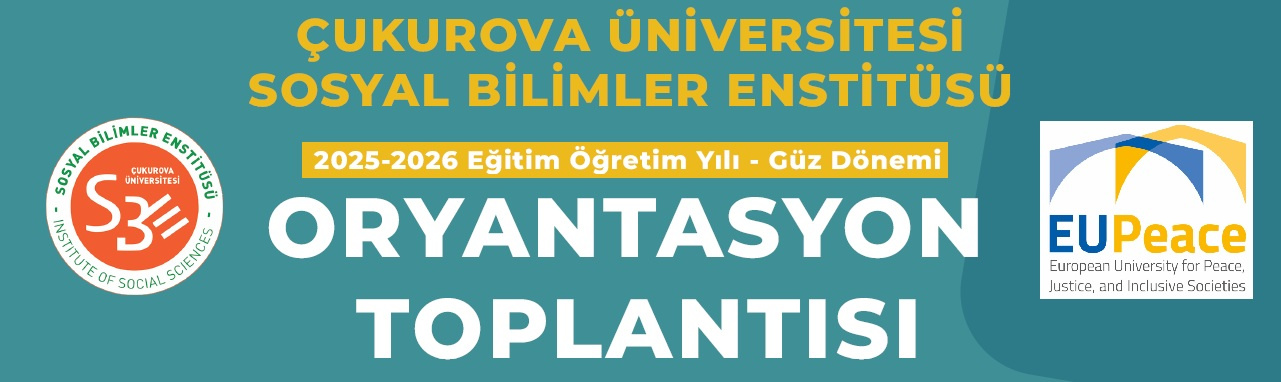 2025-2026 GÜZ YARIYILI ORYANTASYON VE EUPeace BİLGİLENDİRME TOPLANTISI